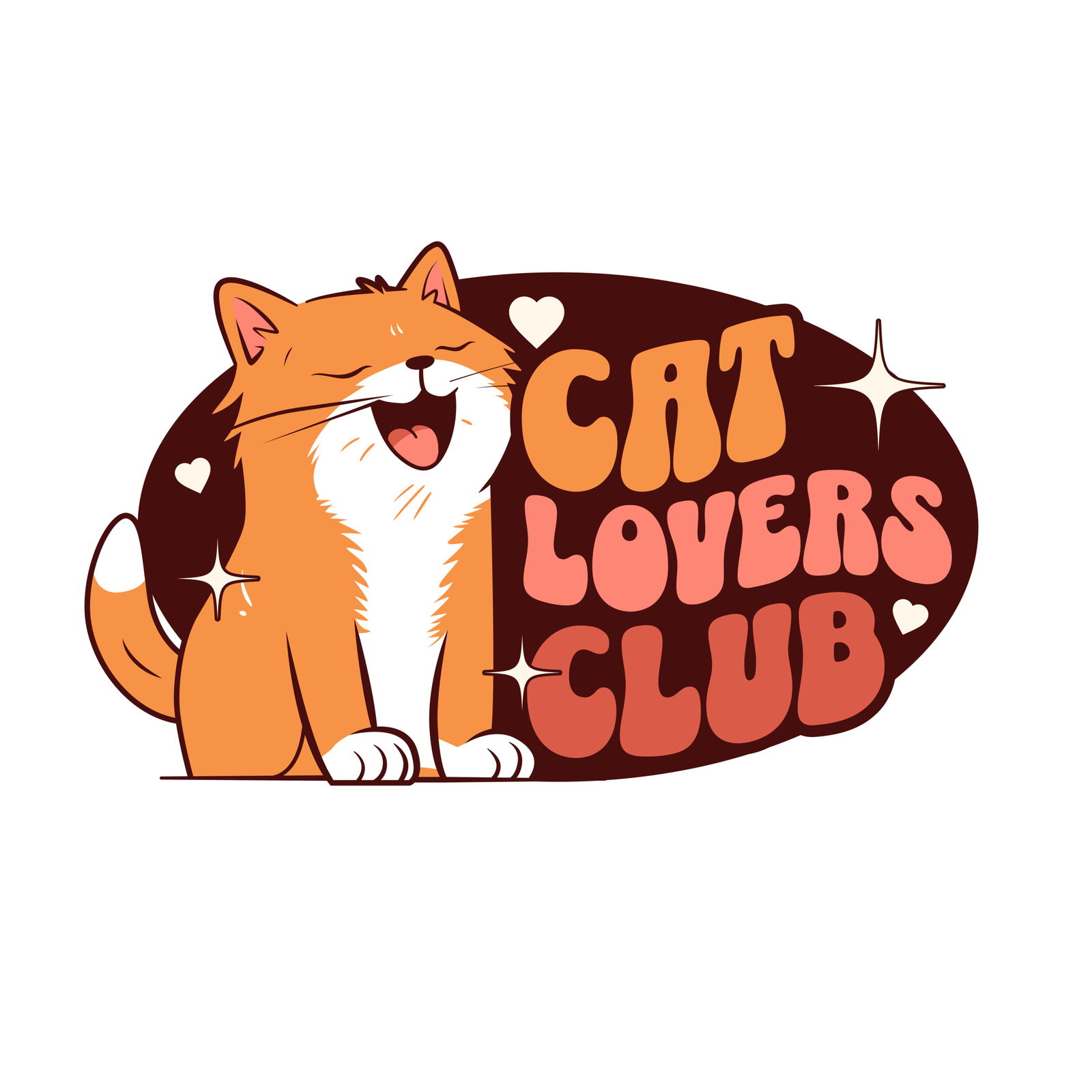 Cat Lovers Club T-Shirt