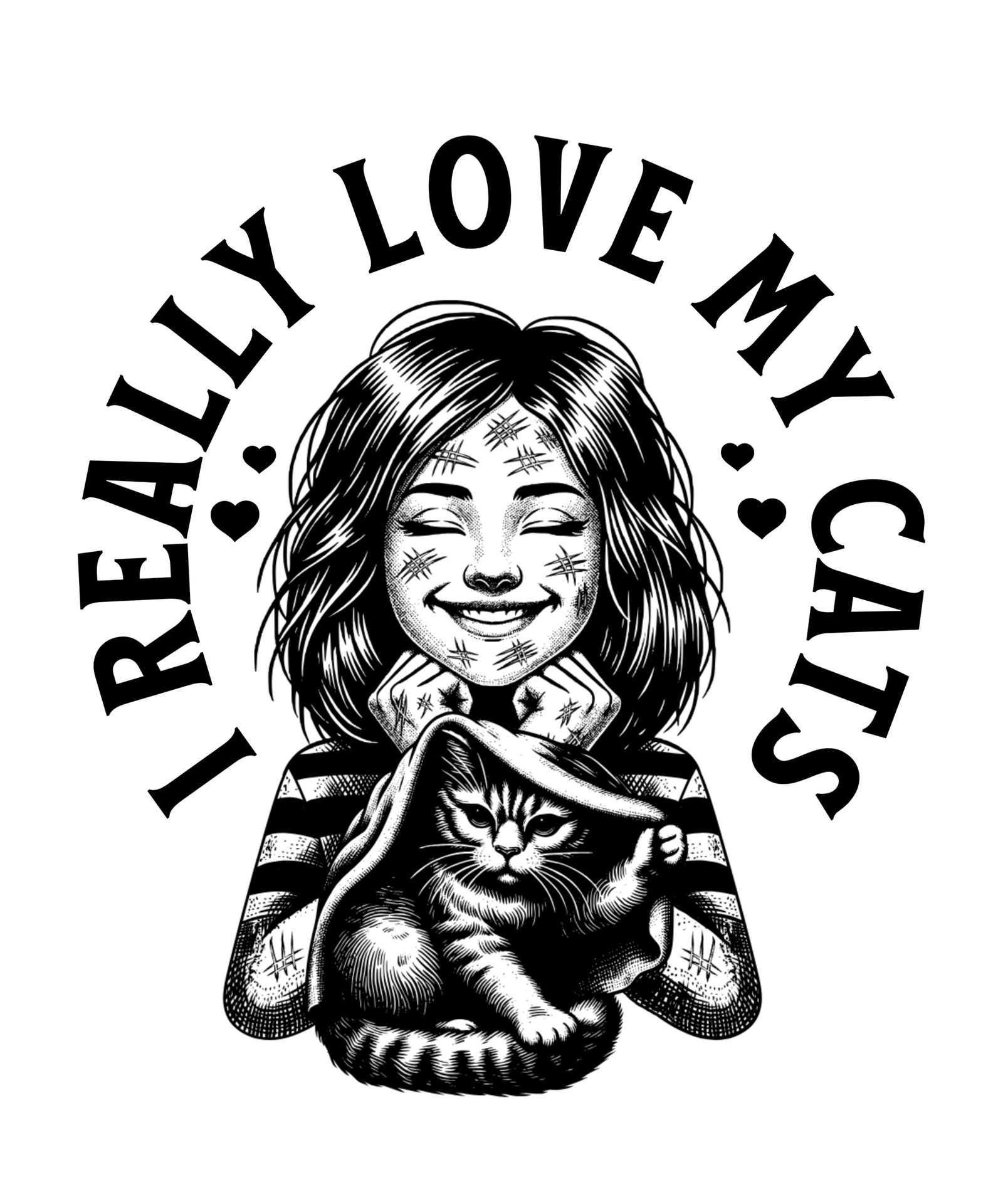 I Really Love My Cats T-Shirts