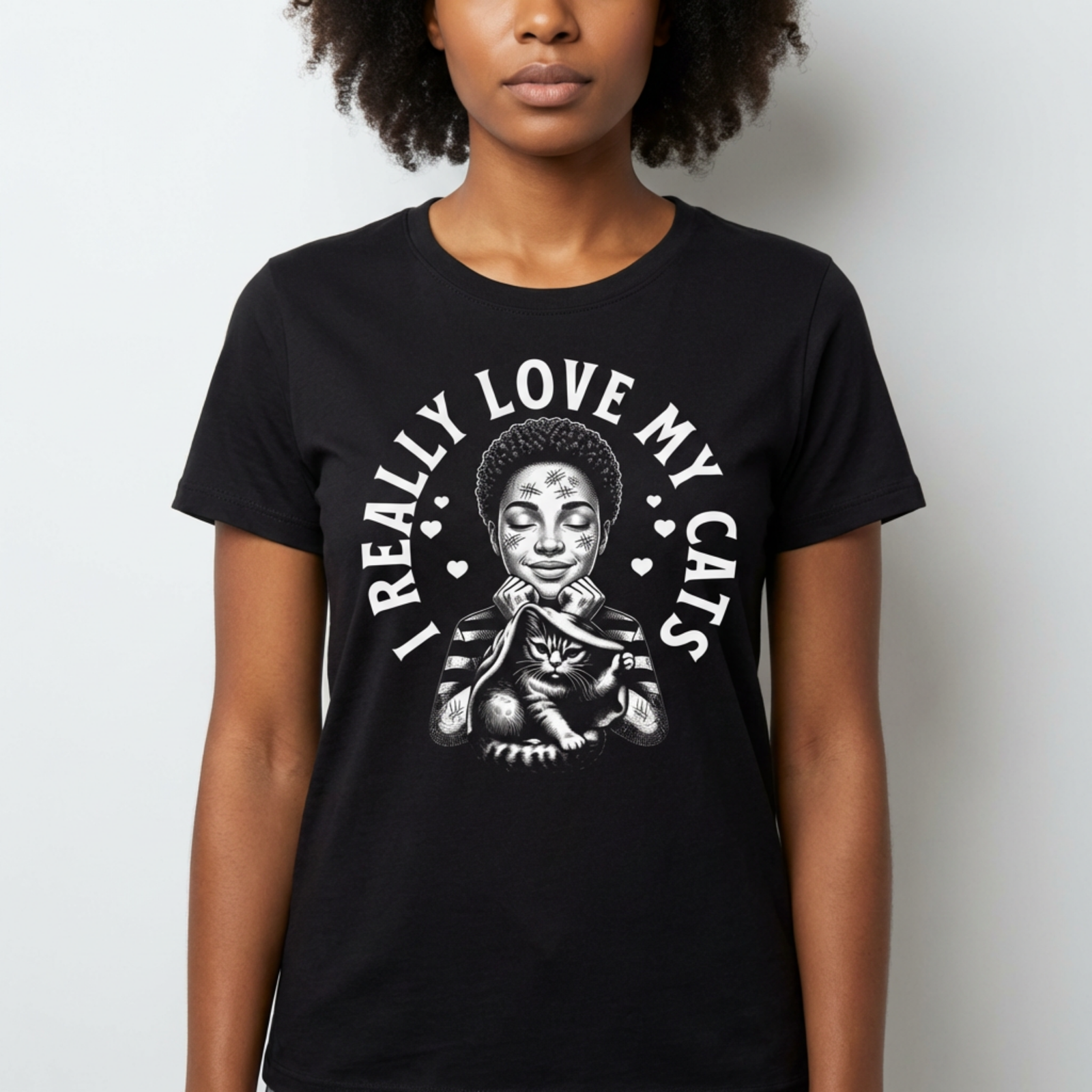 I love my cats black 1