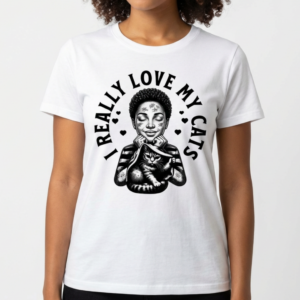 I really love my cats white 2