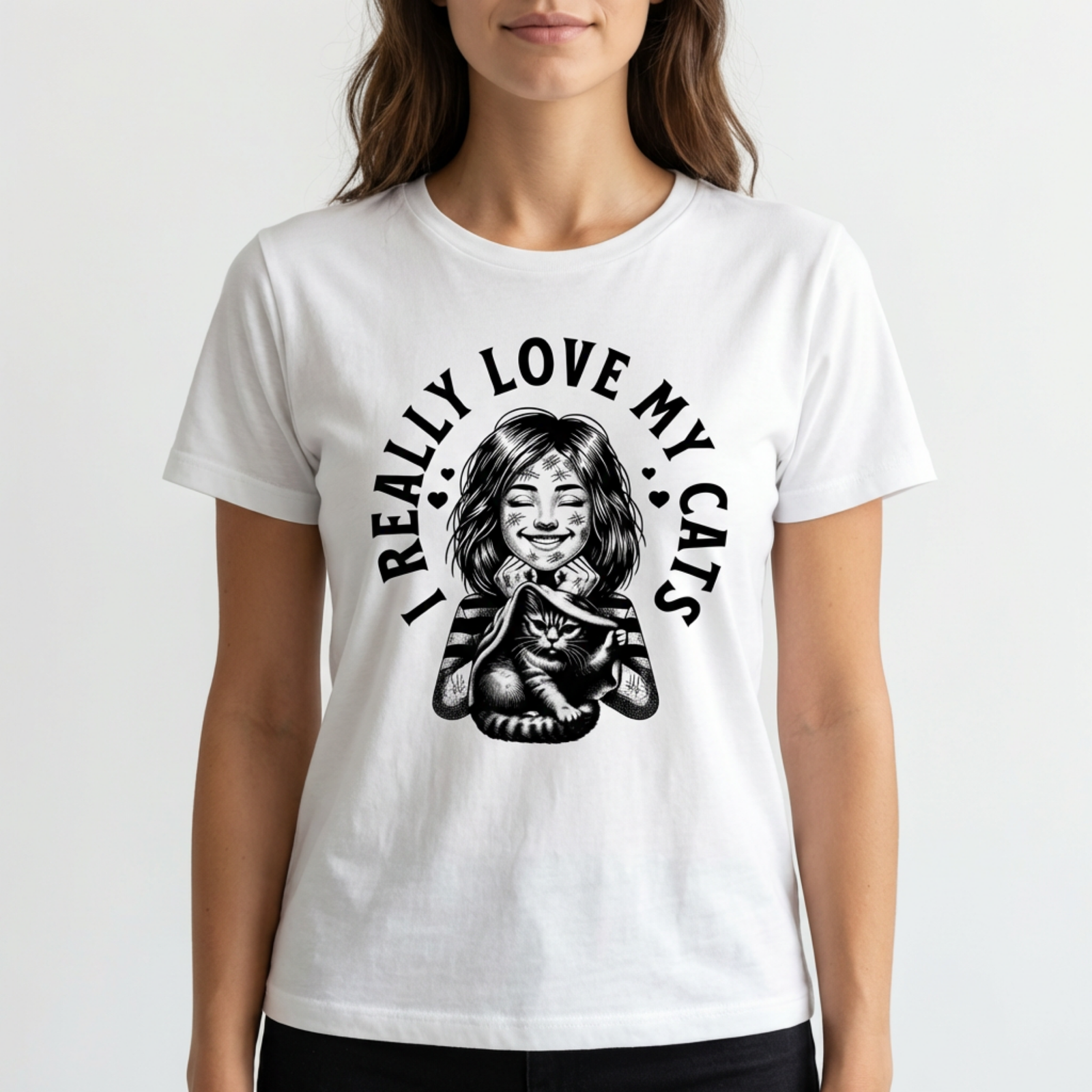 I Really Love My Cats T-Shirt