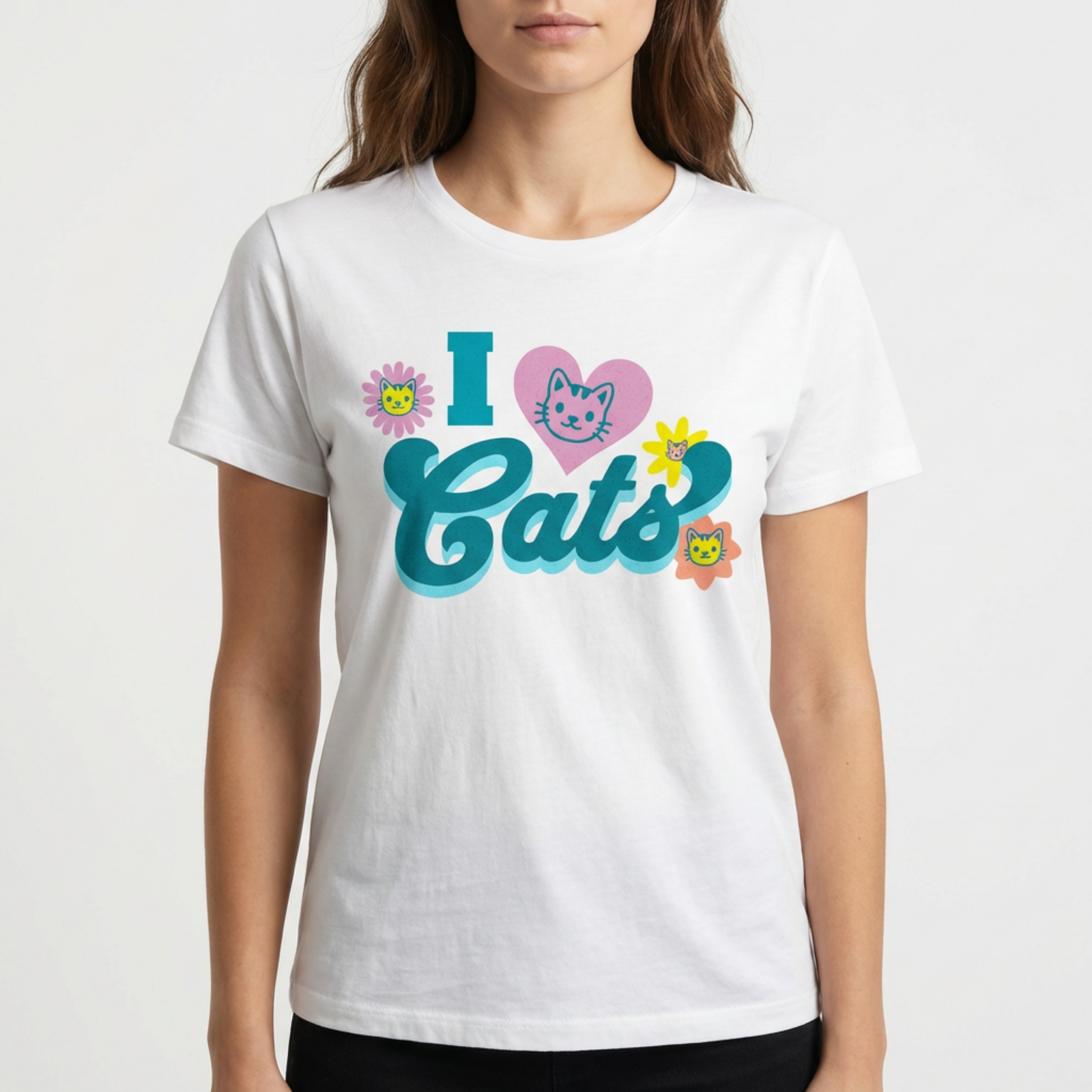 I Love Cats T-Shirt
