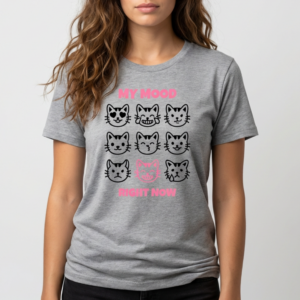 My Mood T-Shirt Grey